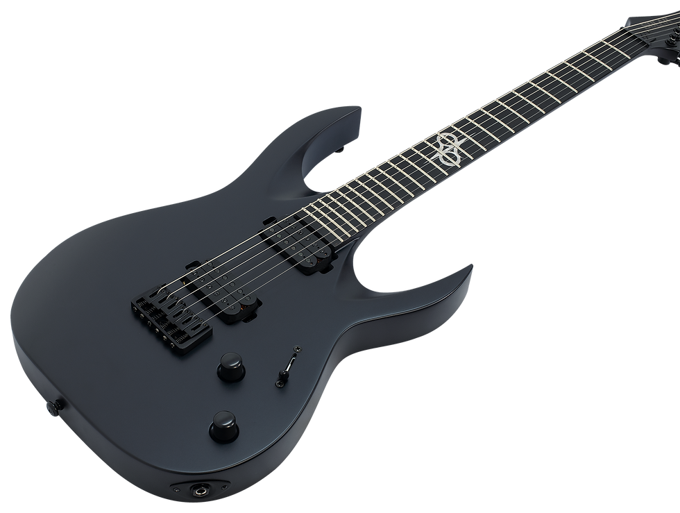 Solar A2.6 Carbon Black Matte angled