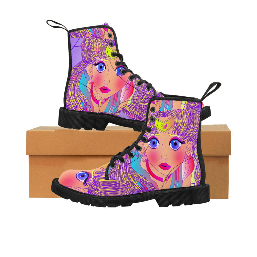 Neon Moon Women's Canvas Boots