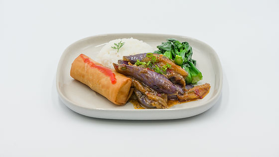 魚香茄子Eggplant in Spicy Garlic Sauce