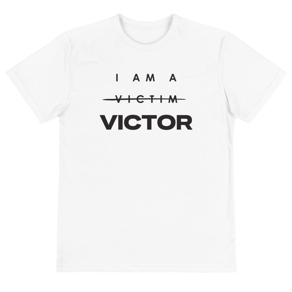 I Am A Victor Tee- Unframed Logo
