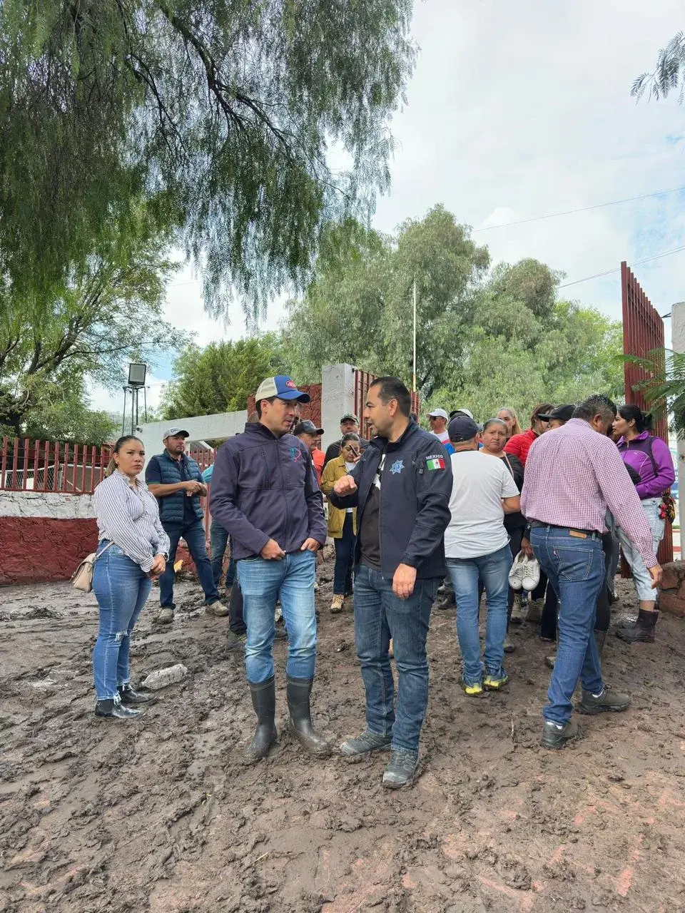 Supervisa Rodrigo Monsalvo afectaciones tras intensas lluvias en El Marqués