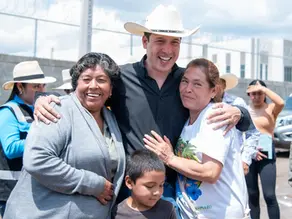 Rodrigo Monsalvo entrega obras clave de urbanización y drenaje pluvial en El Marqués