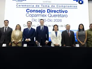 COPARMEX Querétaro refrenda compromiso con el desarrollo empresarial y el bien común