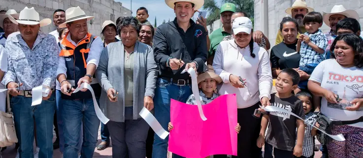 Rodrigo Monsalvo entrega obras clave de urbanización y drenaje pluvial en El Marqués