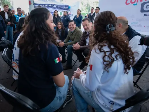 Mauricio Kuri y Rodrigo Monsalvo acercan trámites y servicios a la ciudadanía con la Jornada “Aquí Contigo” en El Marqués