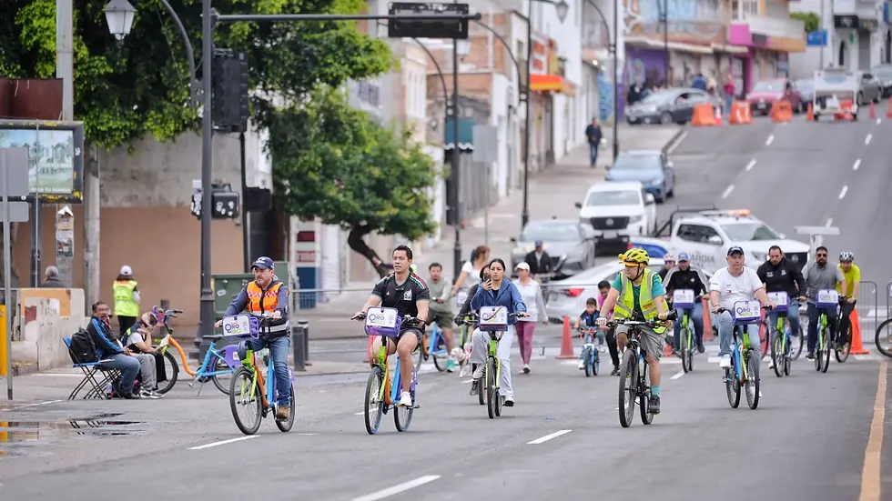 Felipe Macías apuesta por micromovilidad en Querétaro