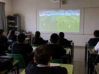 Analizan posible transmisión de partidos del Mundial en escuelas de Querétaro