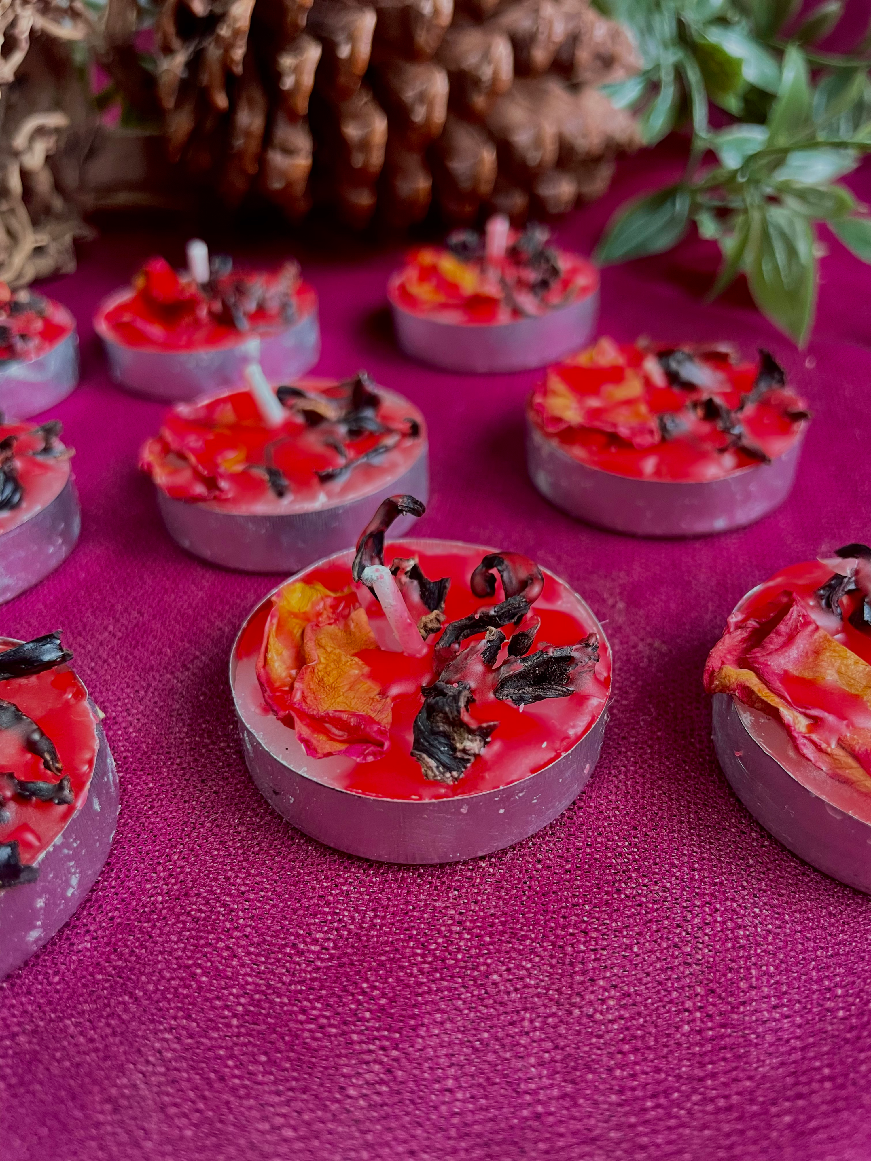 Love Spell Tealight Candles (Set of 3)