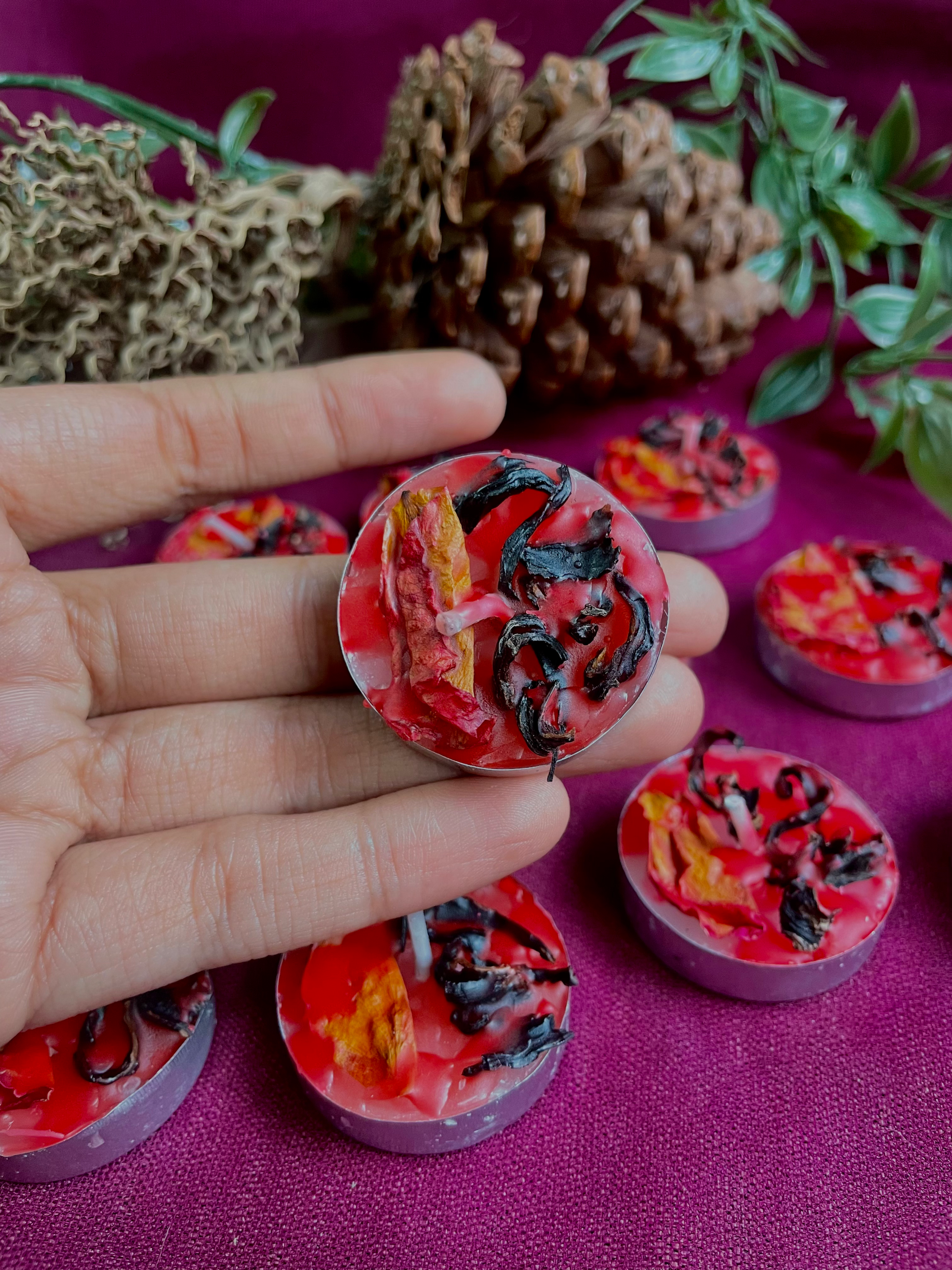 Love Spell Tealight Candles (Set of 3)