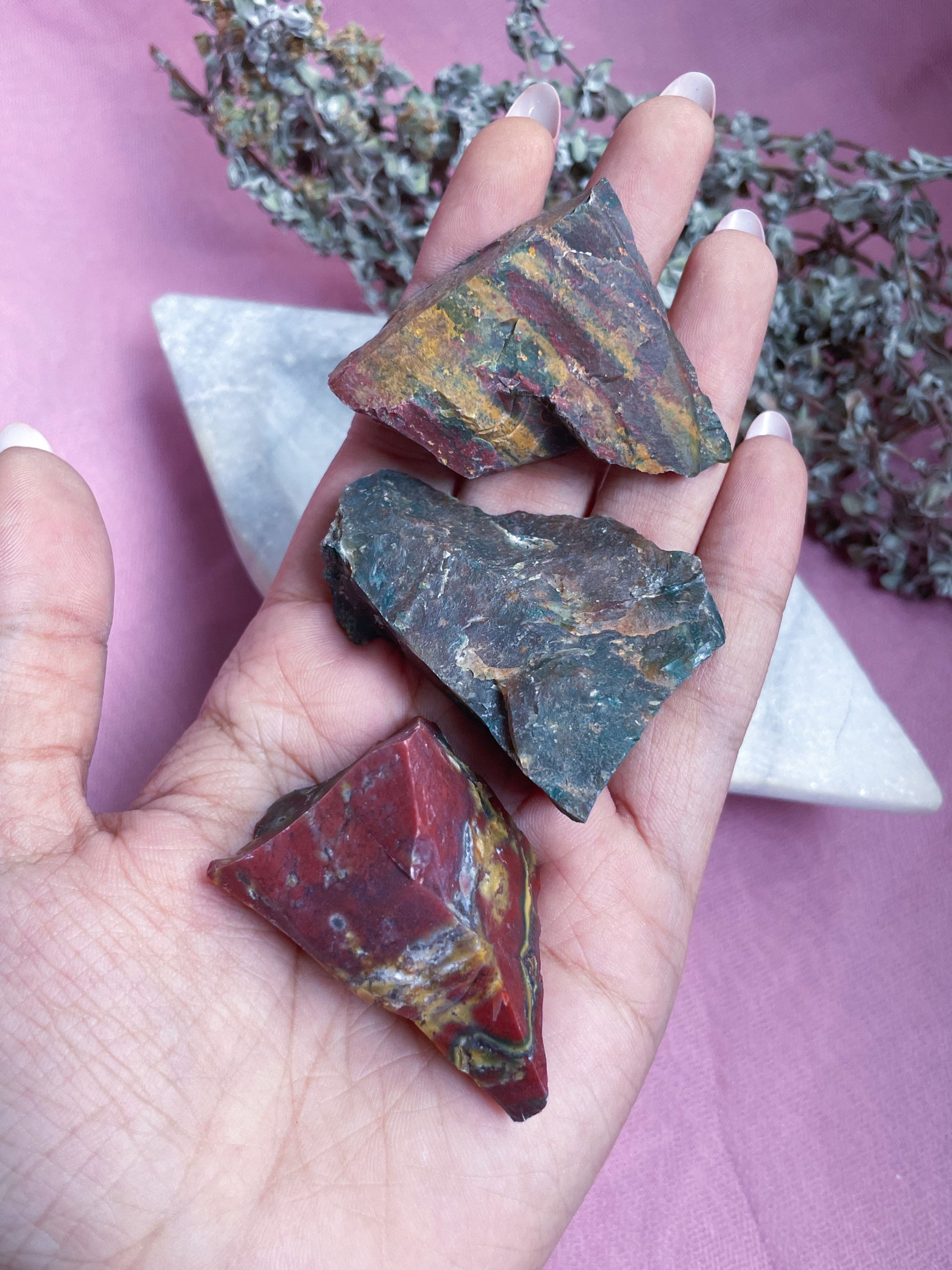 Raw Fancy Jasper (Nurturing, Balance, Protection)