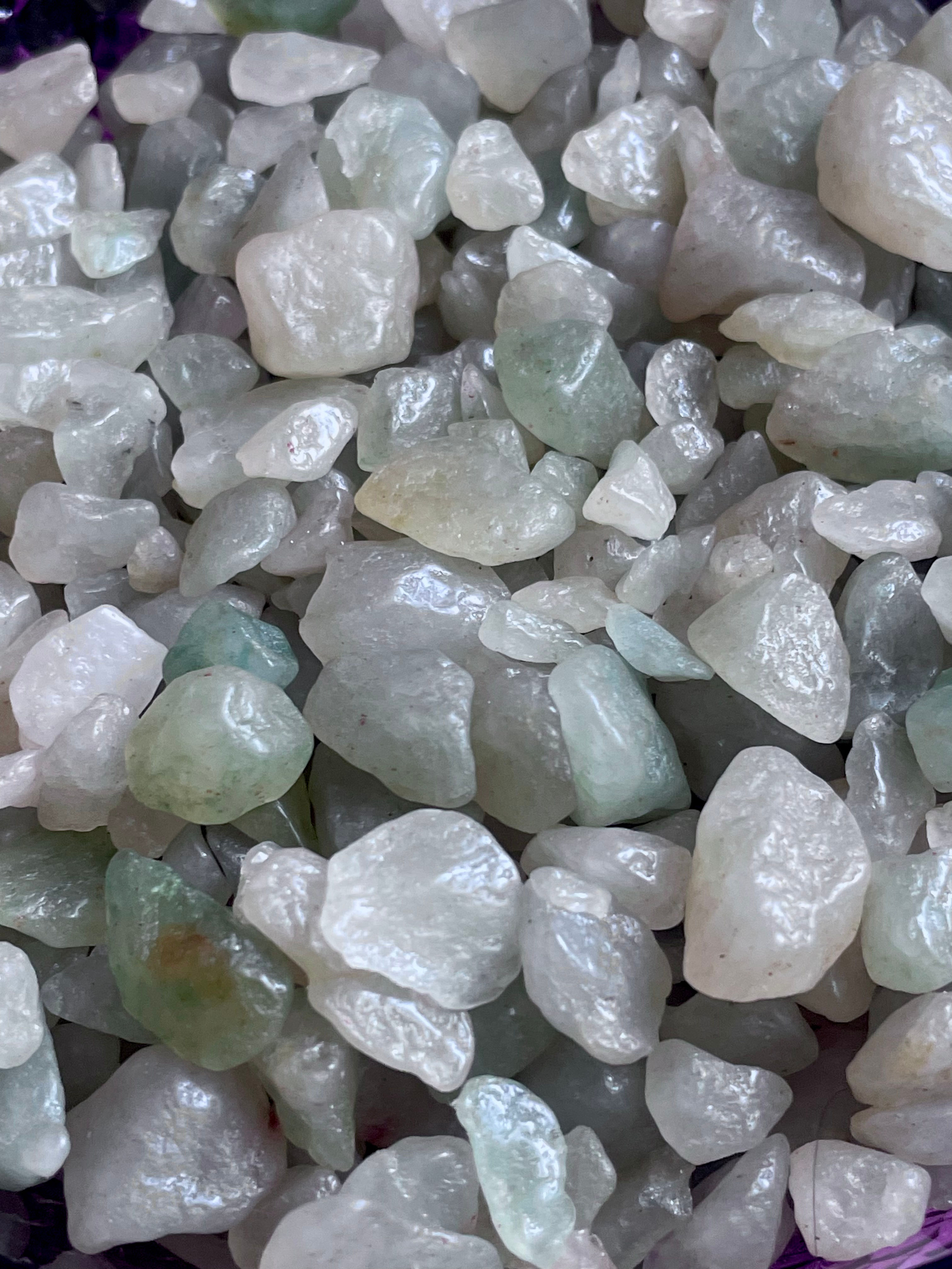 Green Aventurine Crystal Chips for Money and Growth