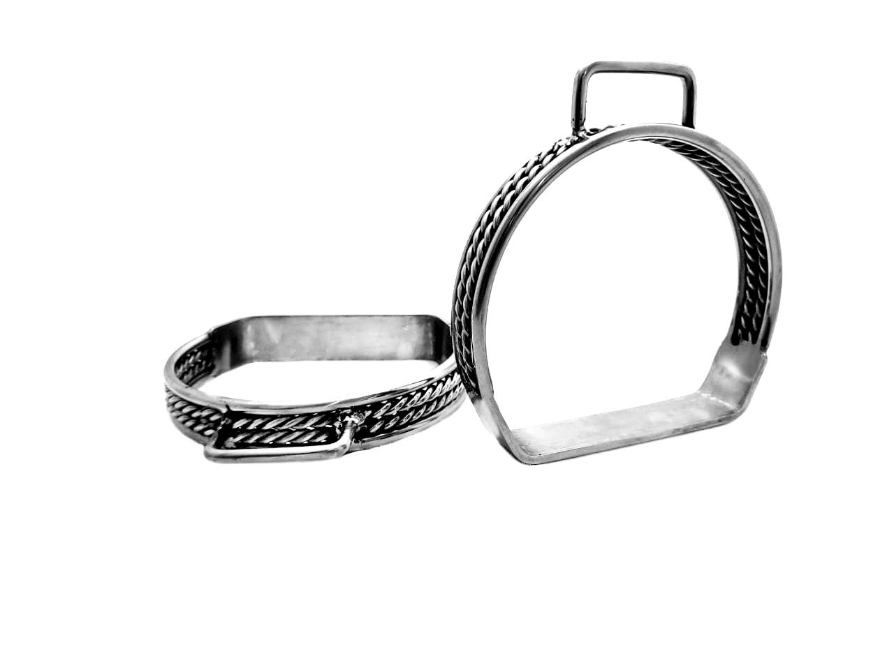 Estribo Torcido Quatro Fios CR-INOX