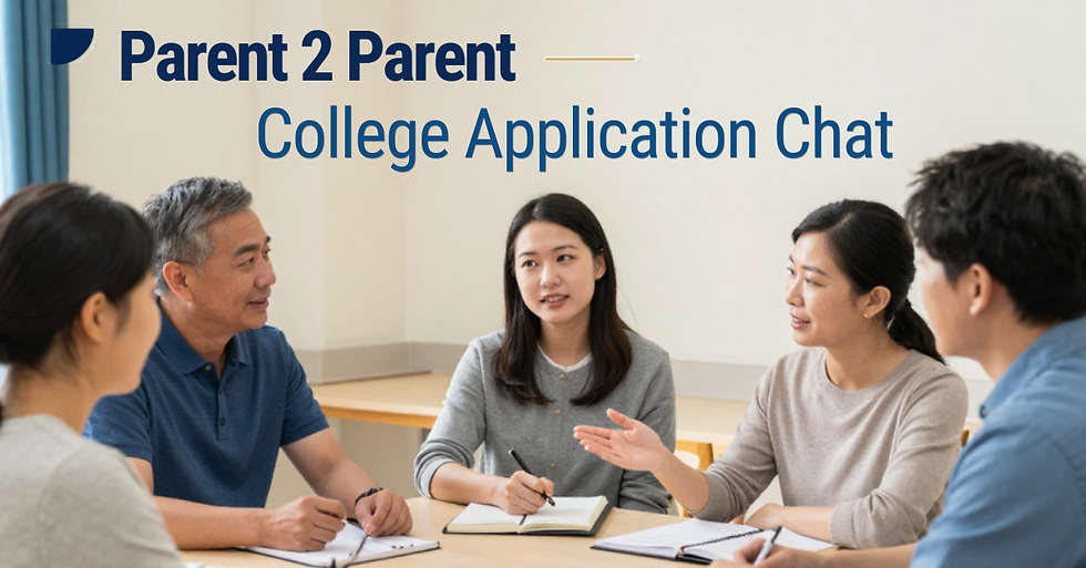 Parent-2-Parent College Application Chat