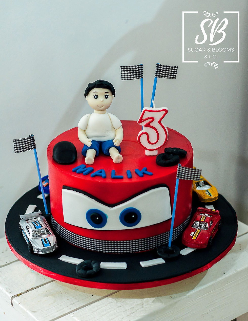 CARS Themed Cake
