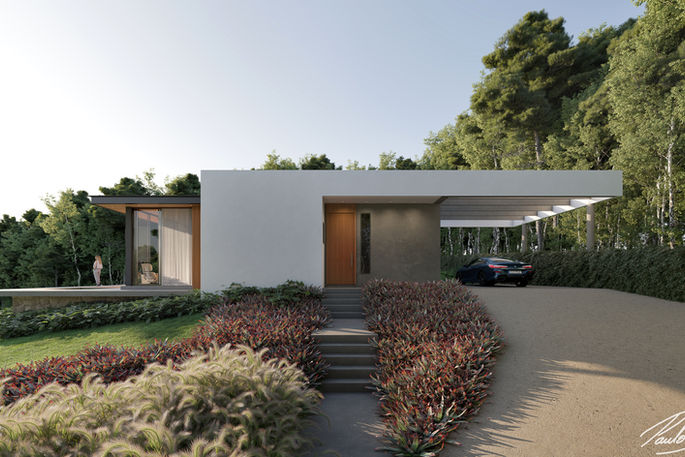Casa SK - Residência autoral em Steel Frame em Portugal — Paulo Stocco Arquitetura