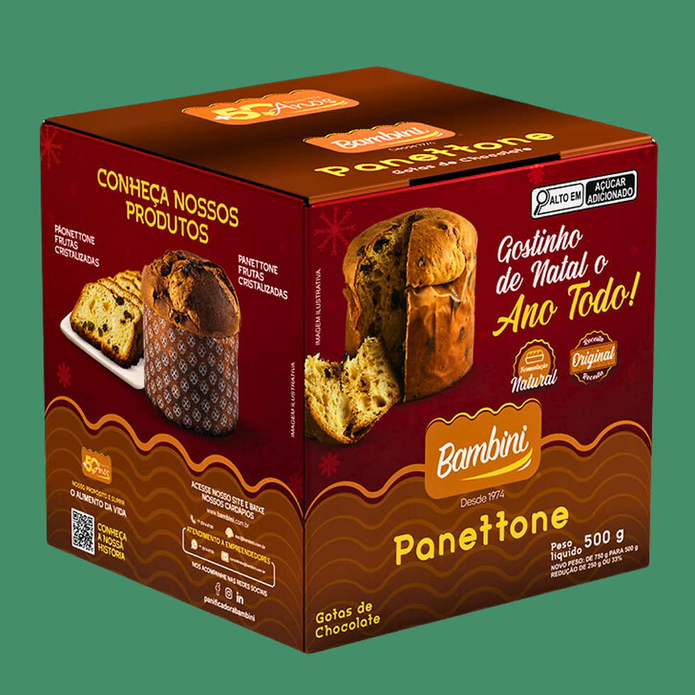 Miniatura: Chocotone Gotas de Chocolate - 500g