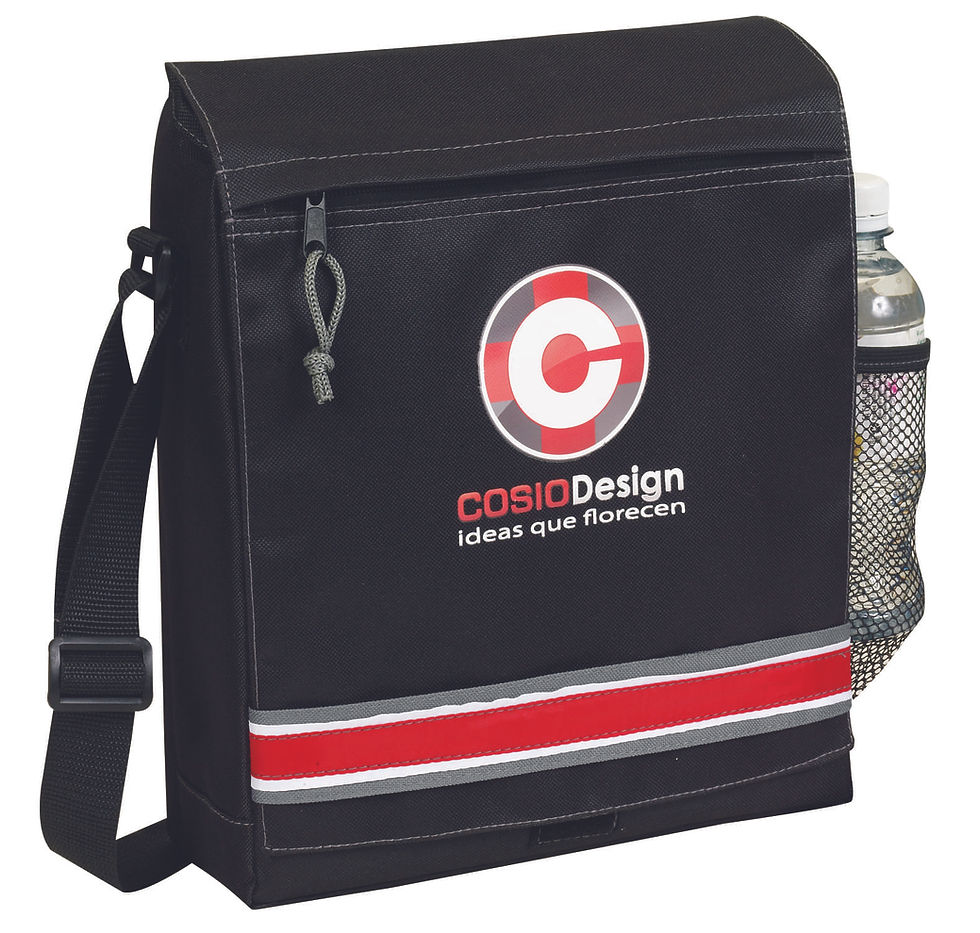 Thumbnail: MCB-656 Contemporary Techno Converter Messenger Bag