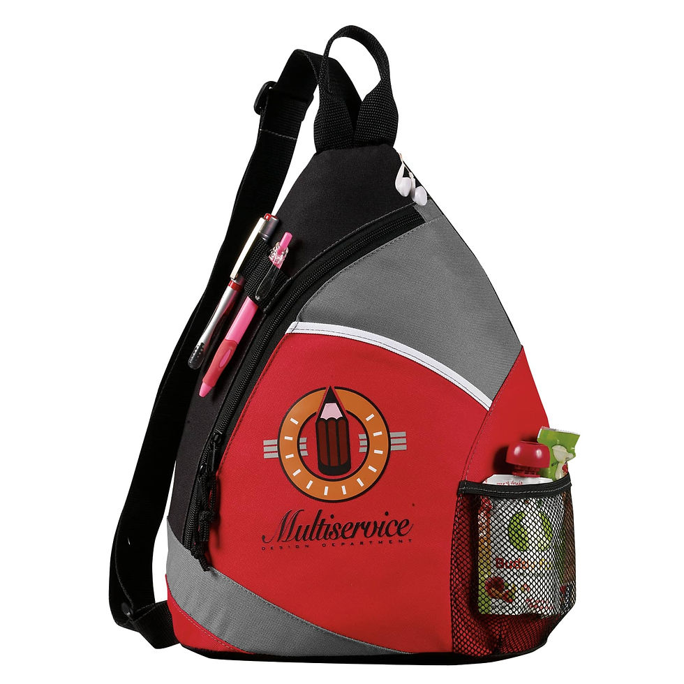 Thumbnail: SB-6828 Frosted Spectrum Sling Backpack