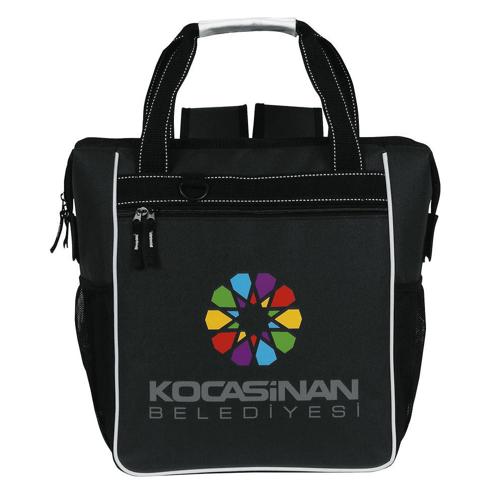 Thumbnail: CP-6536 Wire-mouth Convertible Insulated Cooler Backpack & Tote