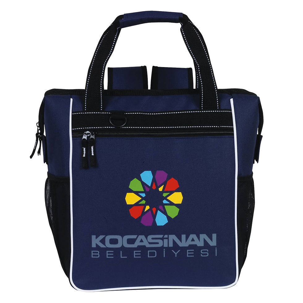 Thumbnail: CP-6536 Wire-mouth Convertible Insulated Cooler Backpack & Tote