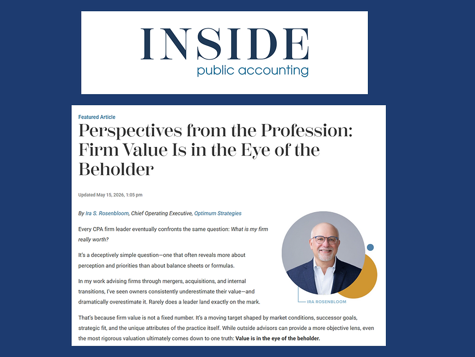 Firm Value Is in the Eye of the Beholder