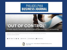 Private Equity Bonanza Spawns Action-Packed Era in Accounting