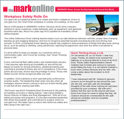 Employee E-Newsletter Workplace Safet