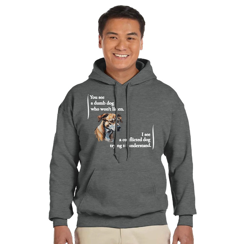 Thumbnail: you see a dumb dog hoodie