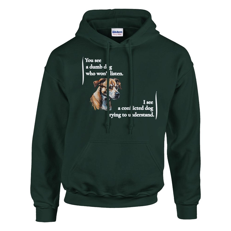 Thumbnail: you see a dumb dog hoodie