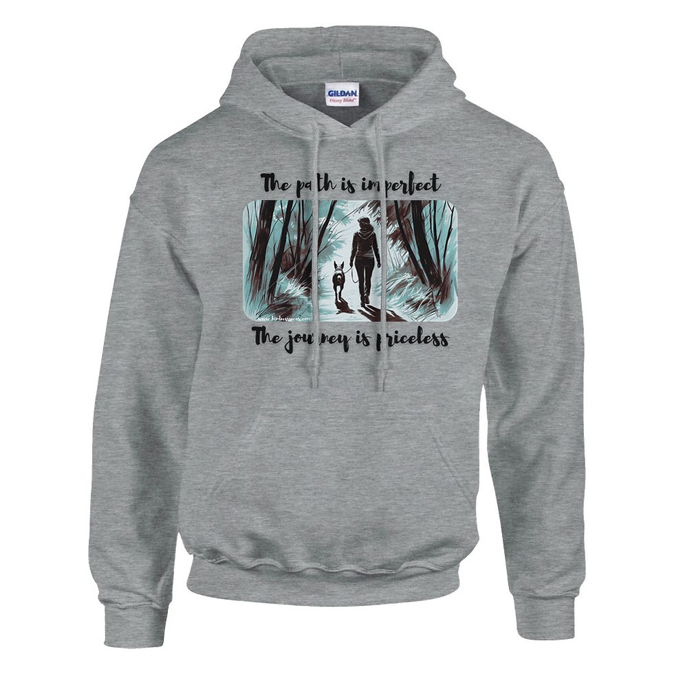 Thumbnail: the path is imperfect hoodie
