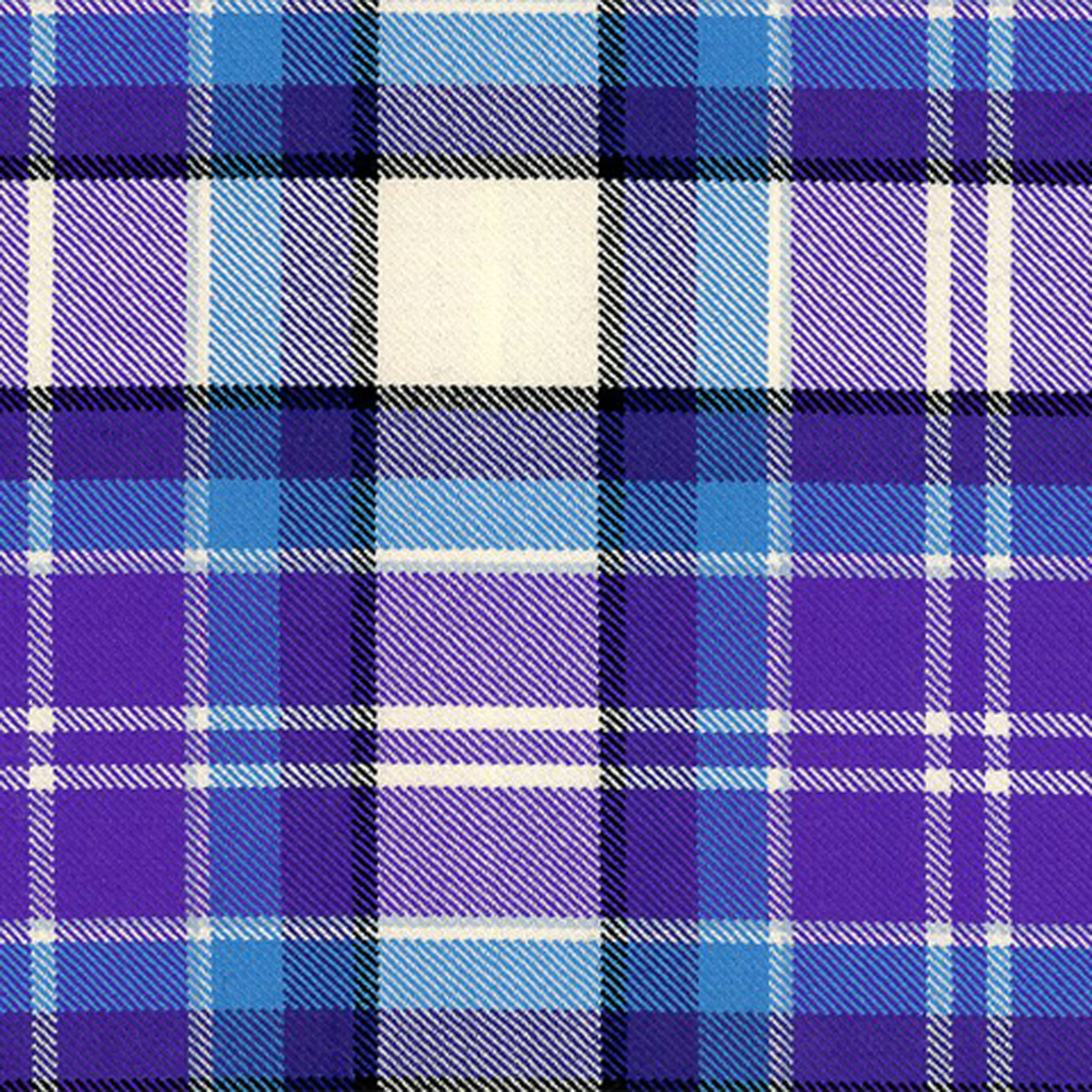 Cut Length Tartan Hebridean Dress Blue  ( L 172 cm x W 48 cm )