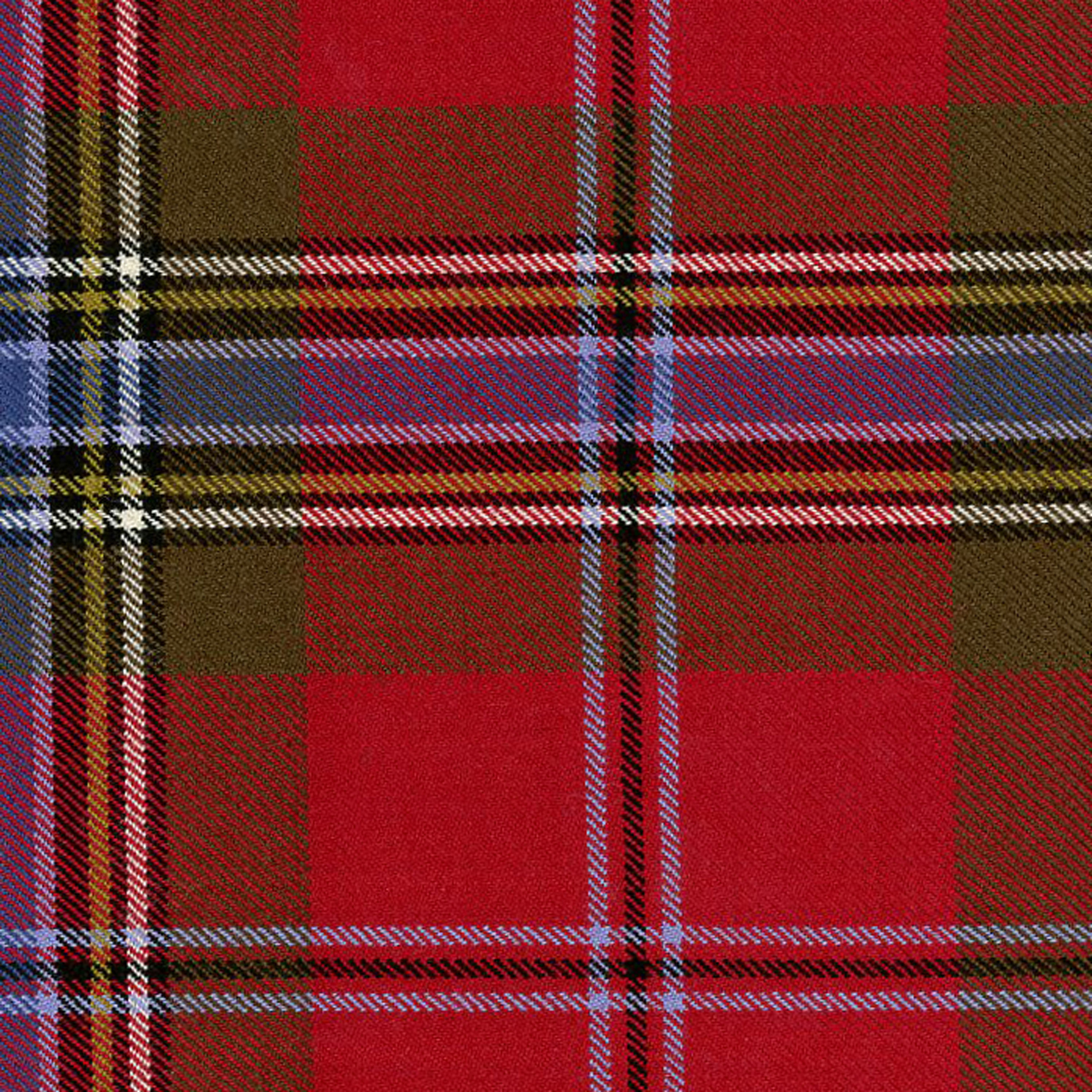 Cut Length Tartan MacLean of Duart Weathered ( L 187 cm x W 74 cm )