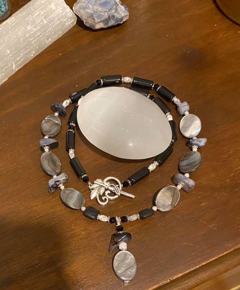 Thumbnail: Crystal healing jewelry custom made