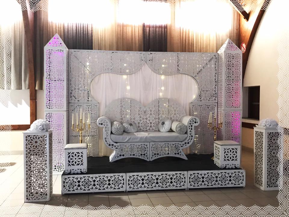 Arranged Food and Objects