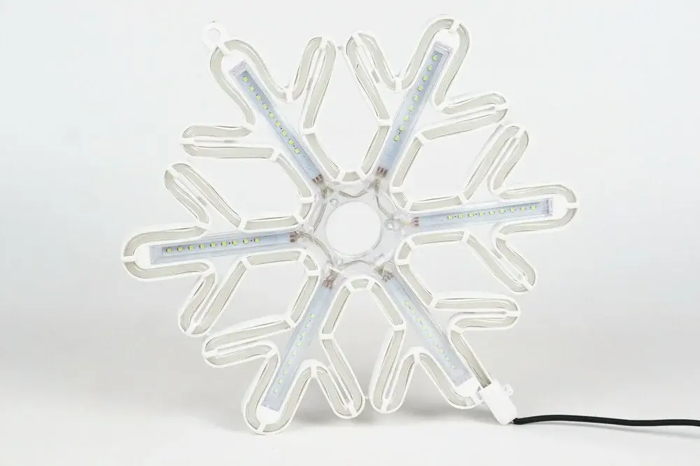 LED снежинка 2