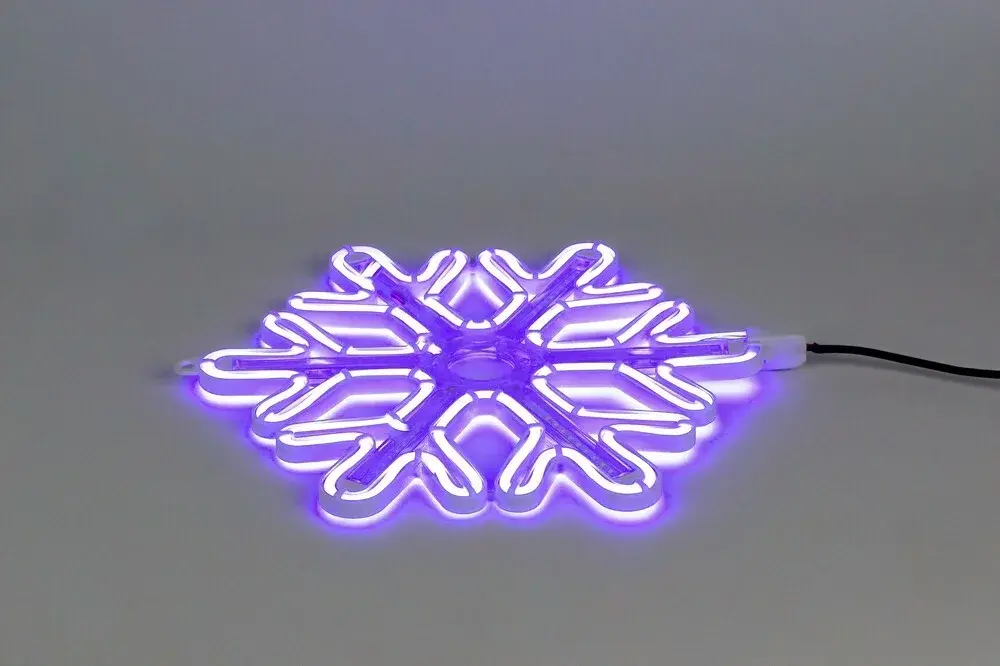 LED снежинка 1