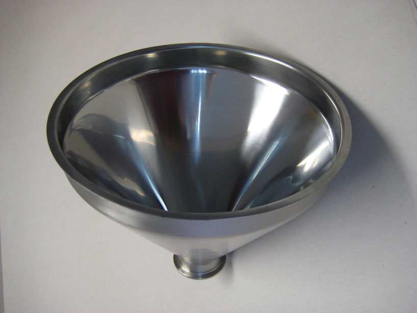 Trichter aus Edelstahl