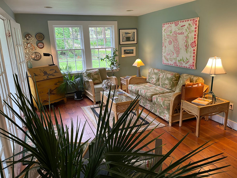 Cottage Front Living Room