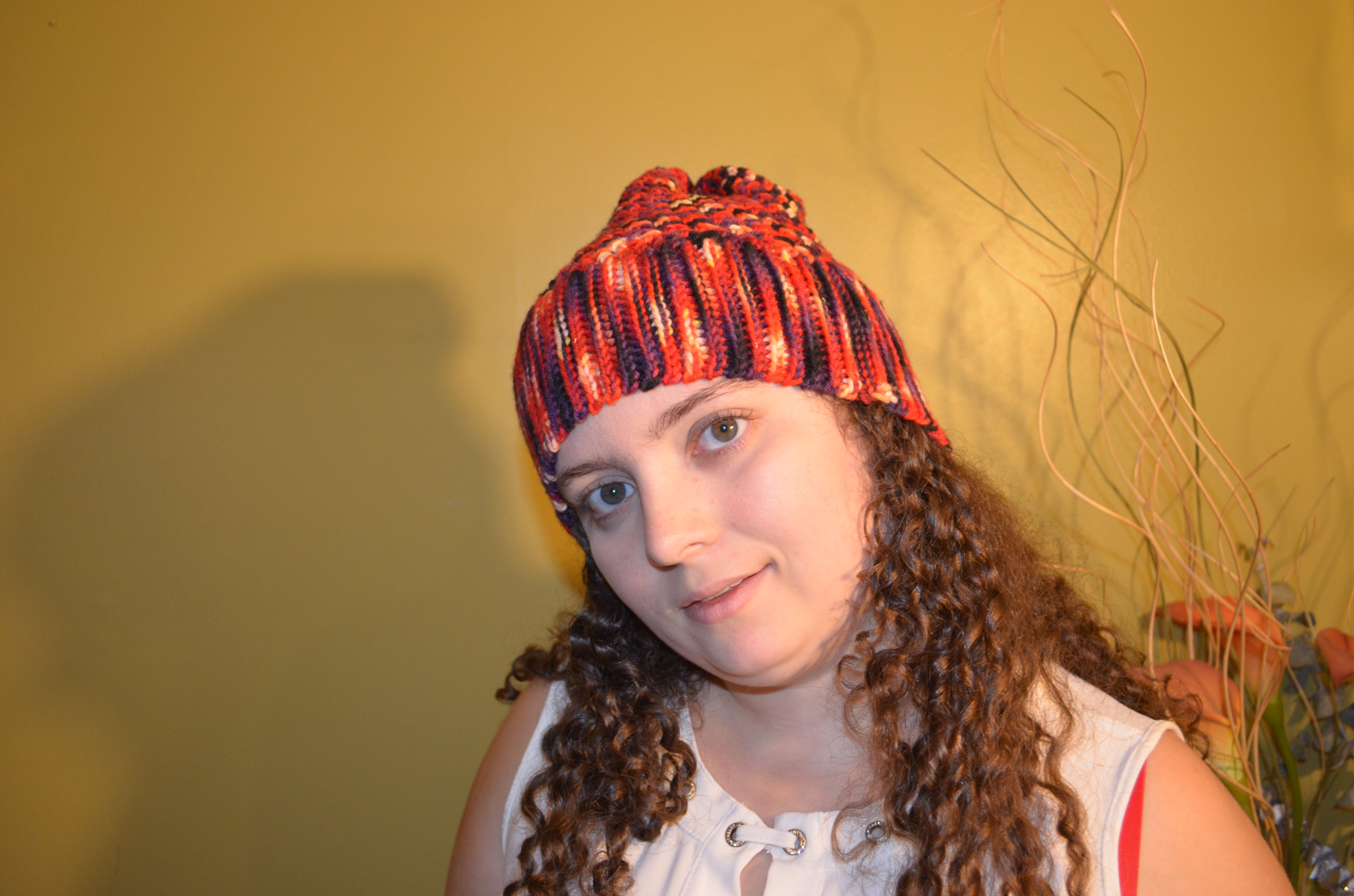 PATTERN: SC moss hat slst brim