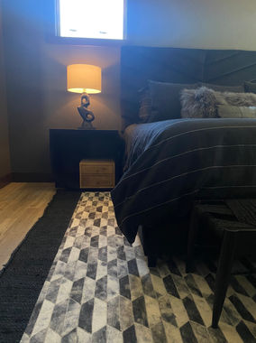 moody master bedroom, irregular bedroom, dark bedroom, punk bedroom