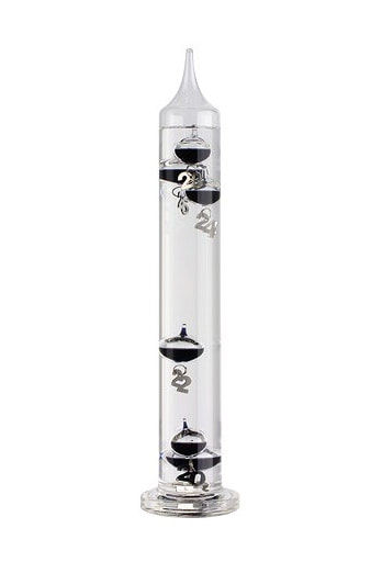 T.F.A. Galileo Liquid Thermometer 37cm Black