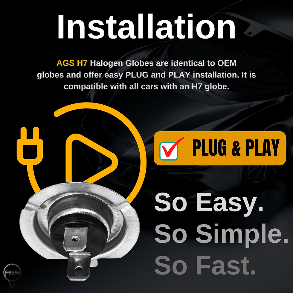 Thumbnail: AGS H7 12v 55w Halogen Globe