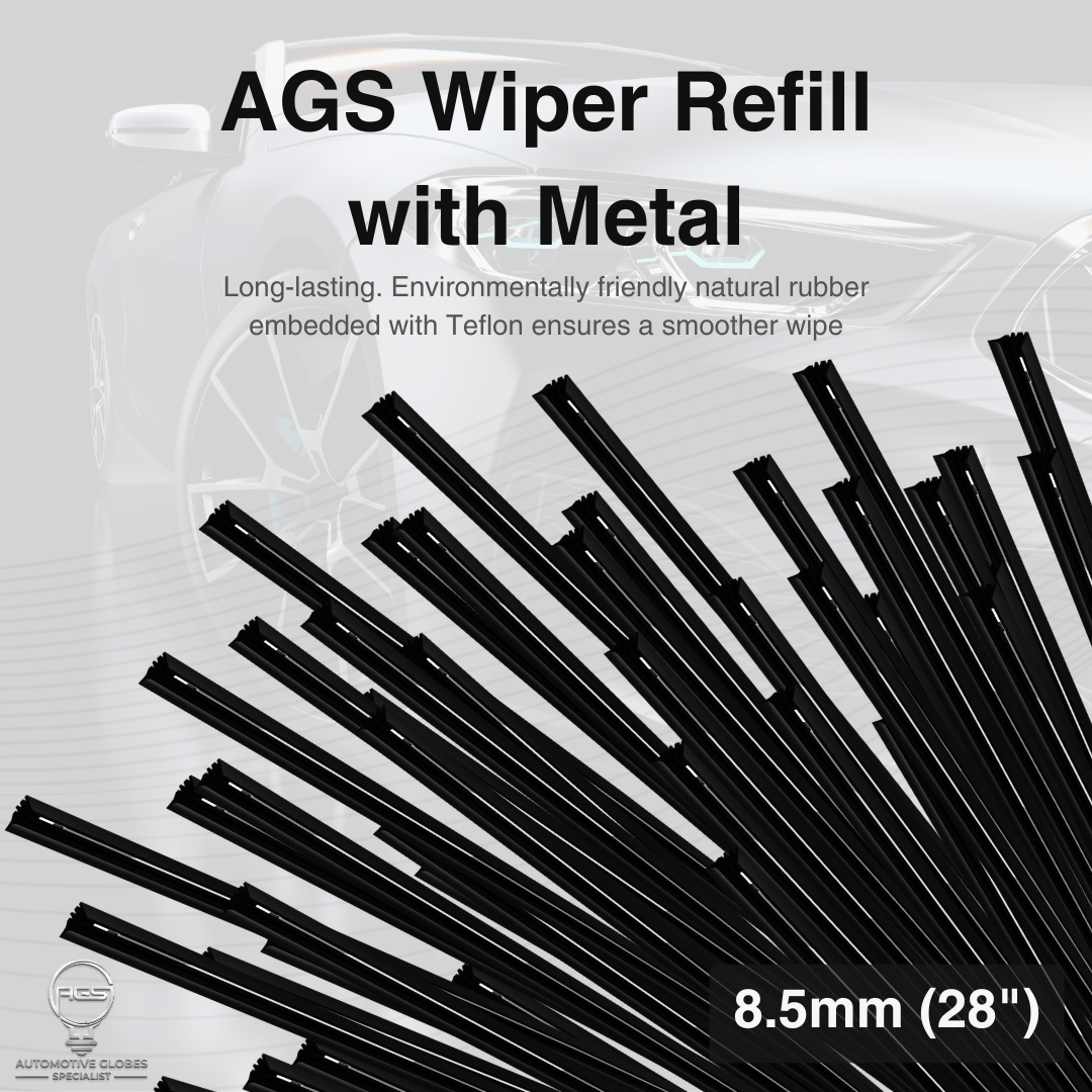 8.5mm 28" Wiper Refill with metal (Pack of 20)