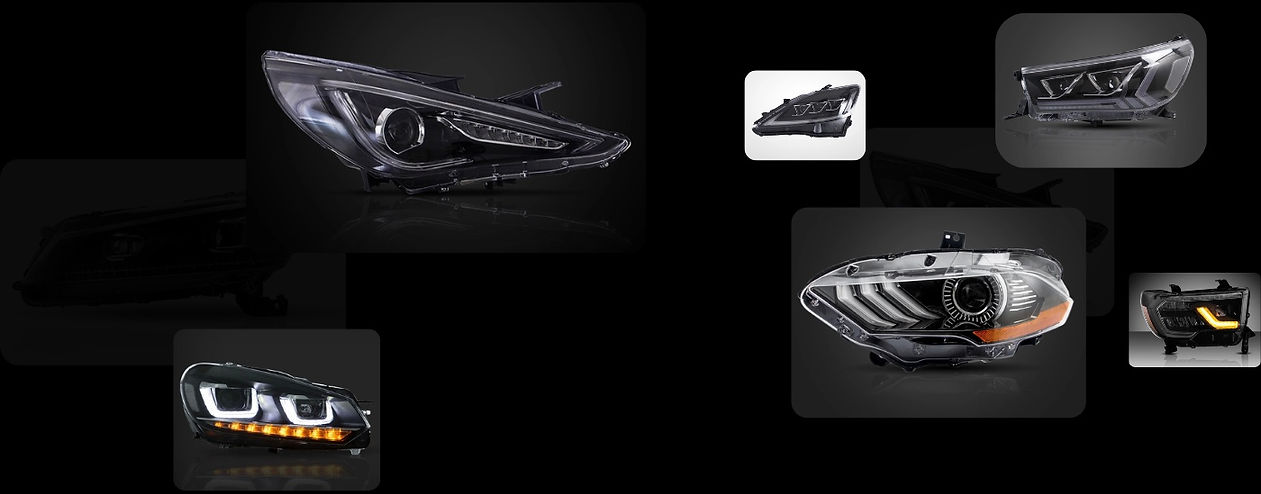 AGS Headlight Assembly for differemt car models