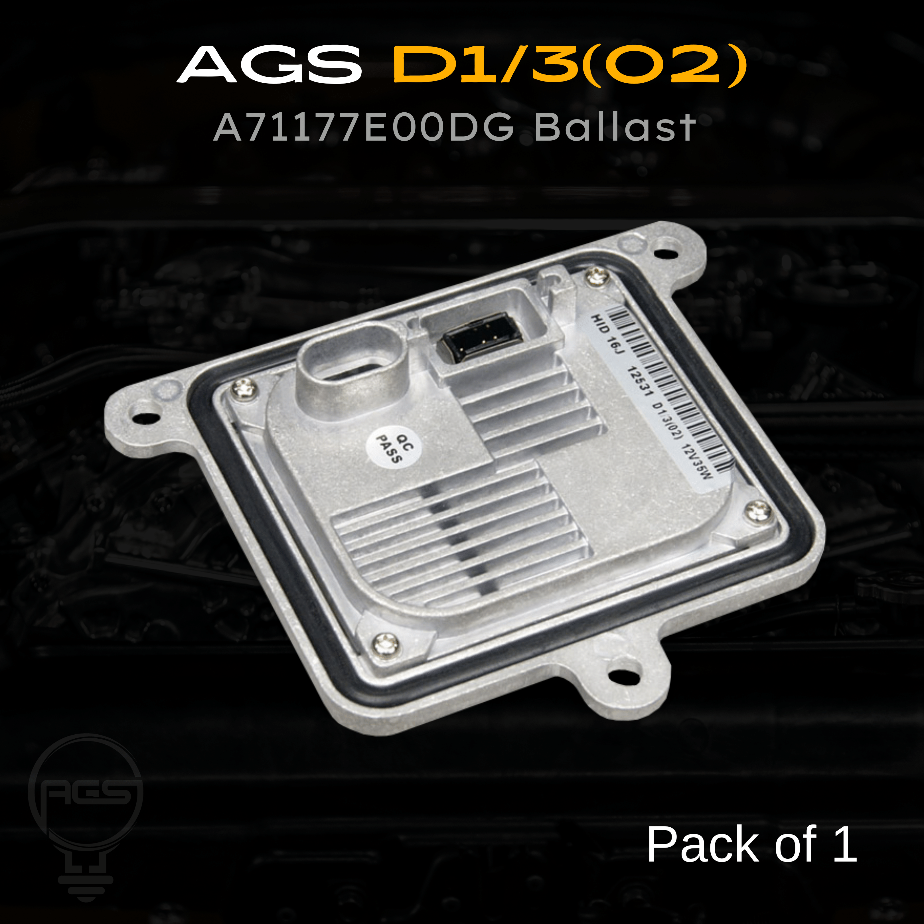 AGS D1/3(02) A71177E00DG Ballast