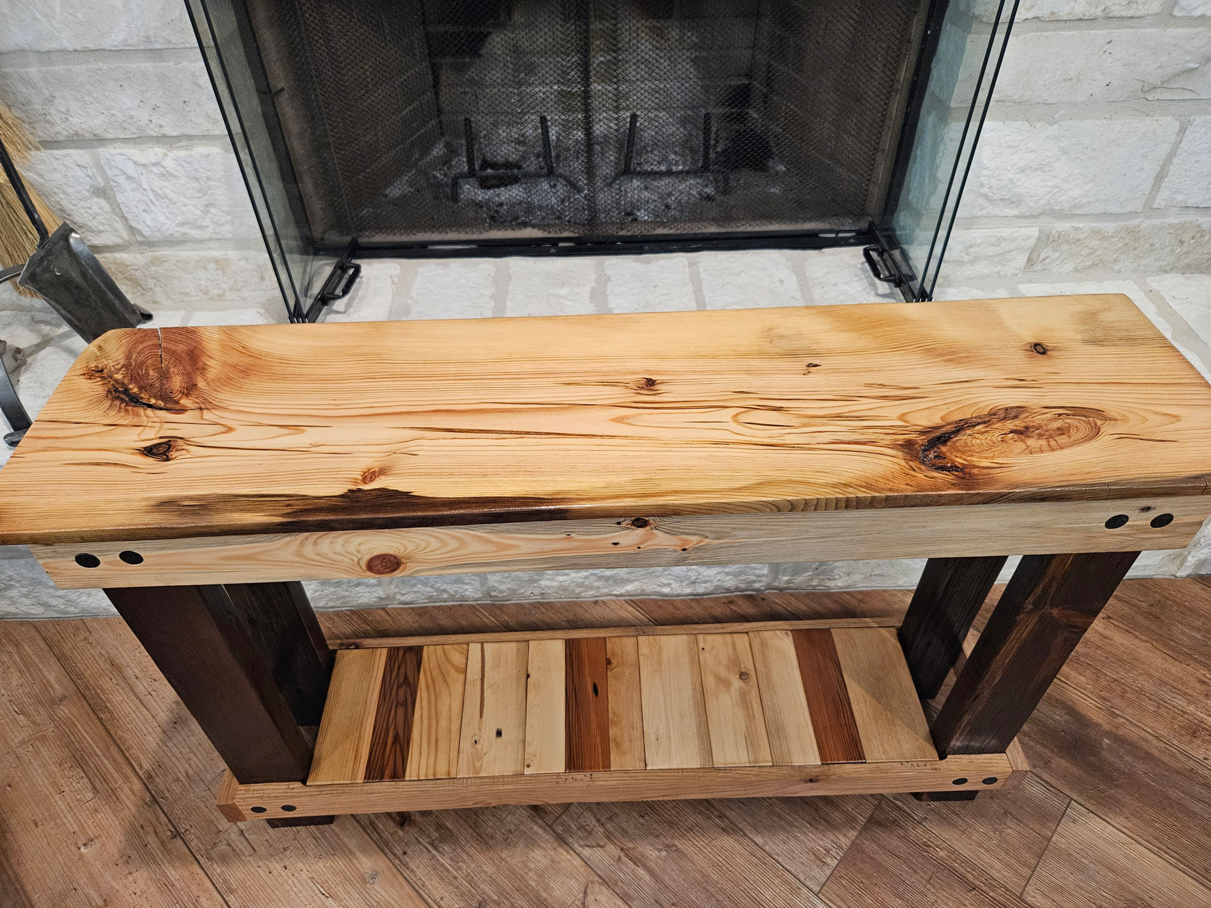 Gorgeous Pine Sofa/Entry Table