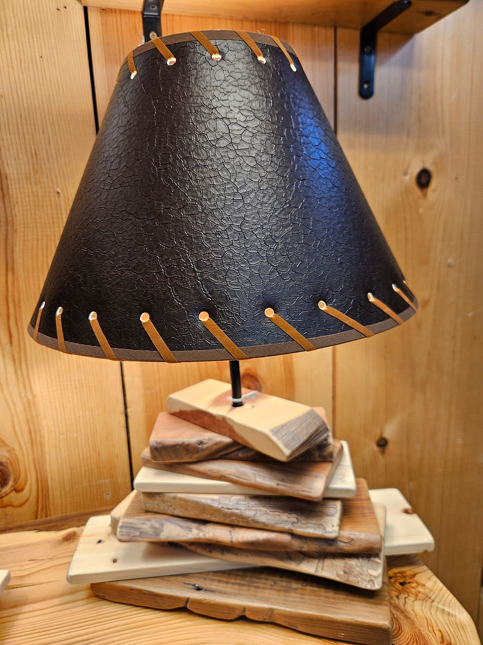 Thumbnail: Scrap Wood Lamps