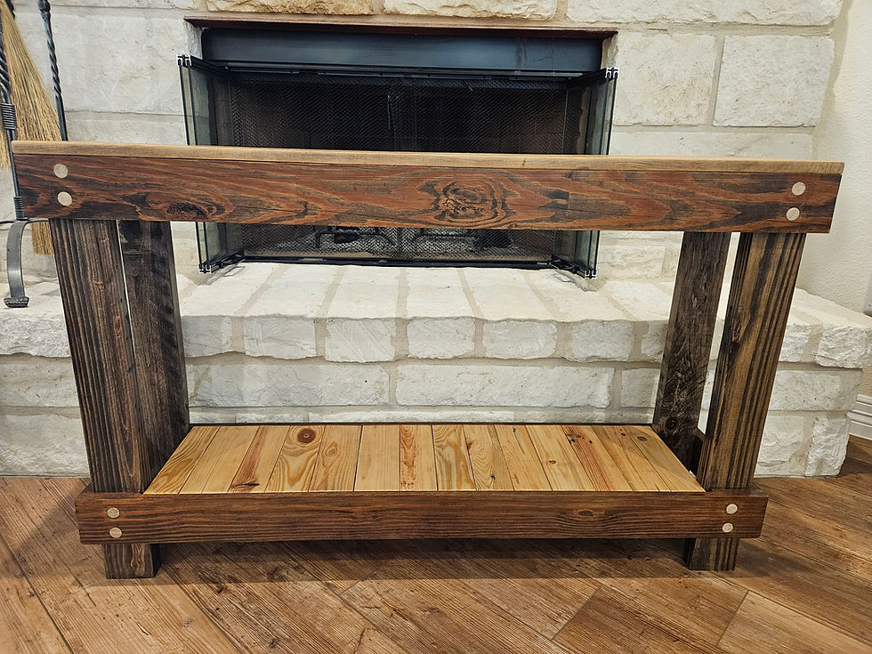 Thumbnail: Sofa or Entry Table with Pine Top