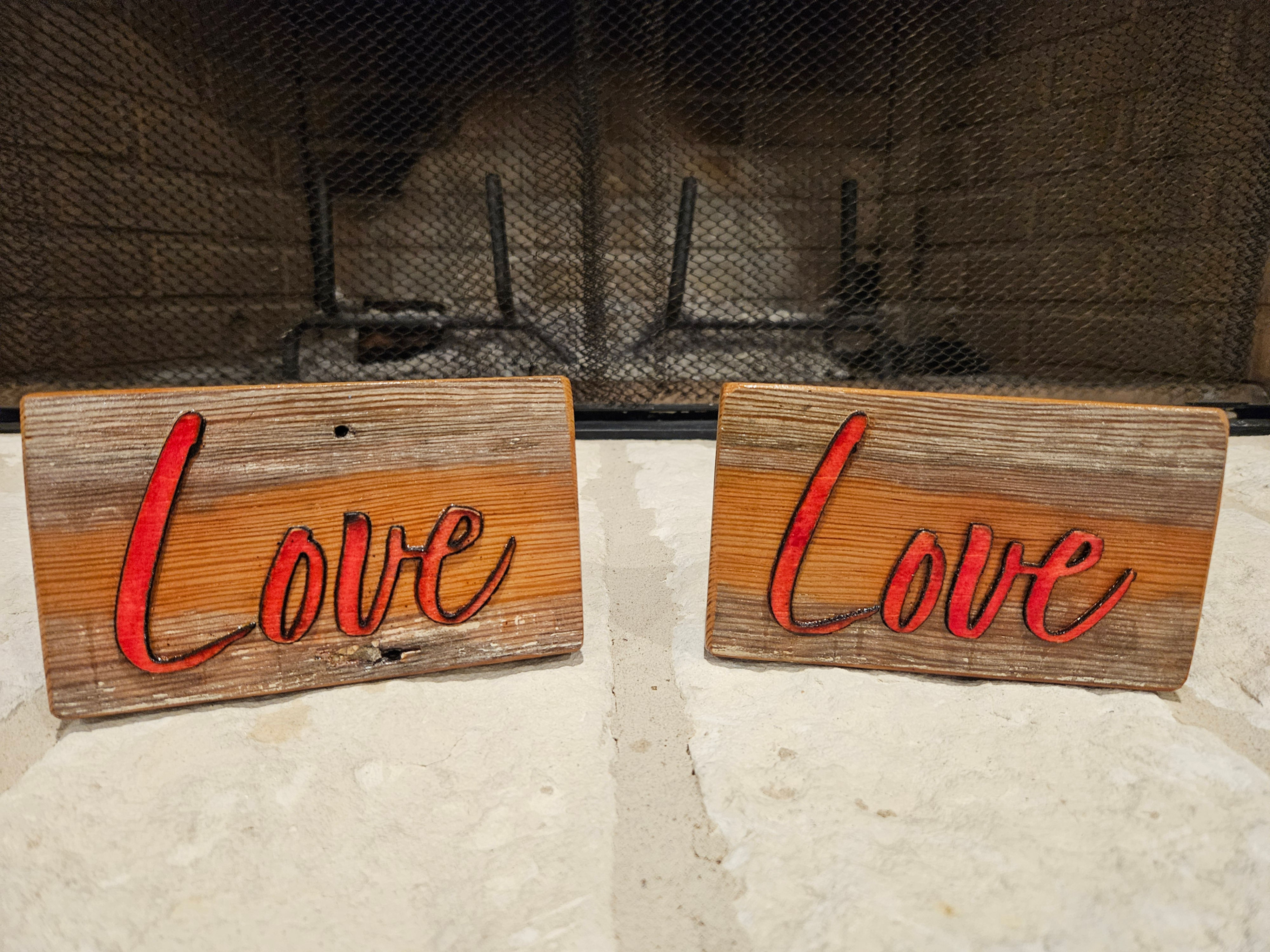 "Love" sign