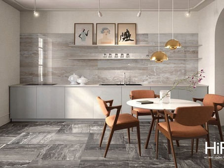 Cách Chọn Map Gạch Lát Sàn Phòng Bếp Sang Trọng